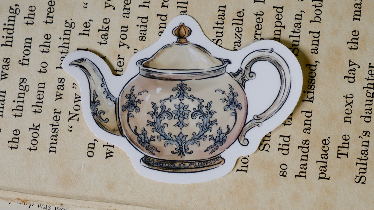 The Tea Service | Stationer's Emporium Exclusive Vinyl Sticker