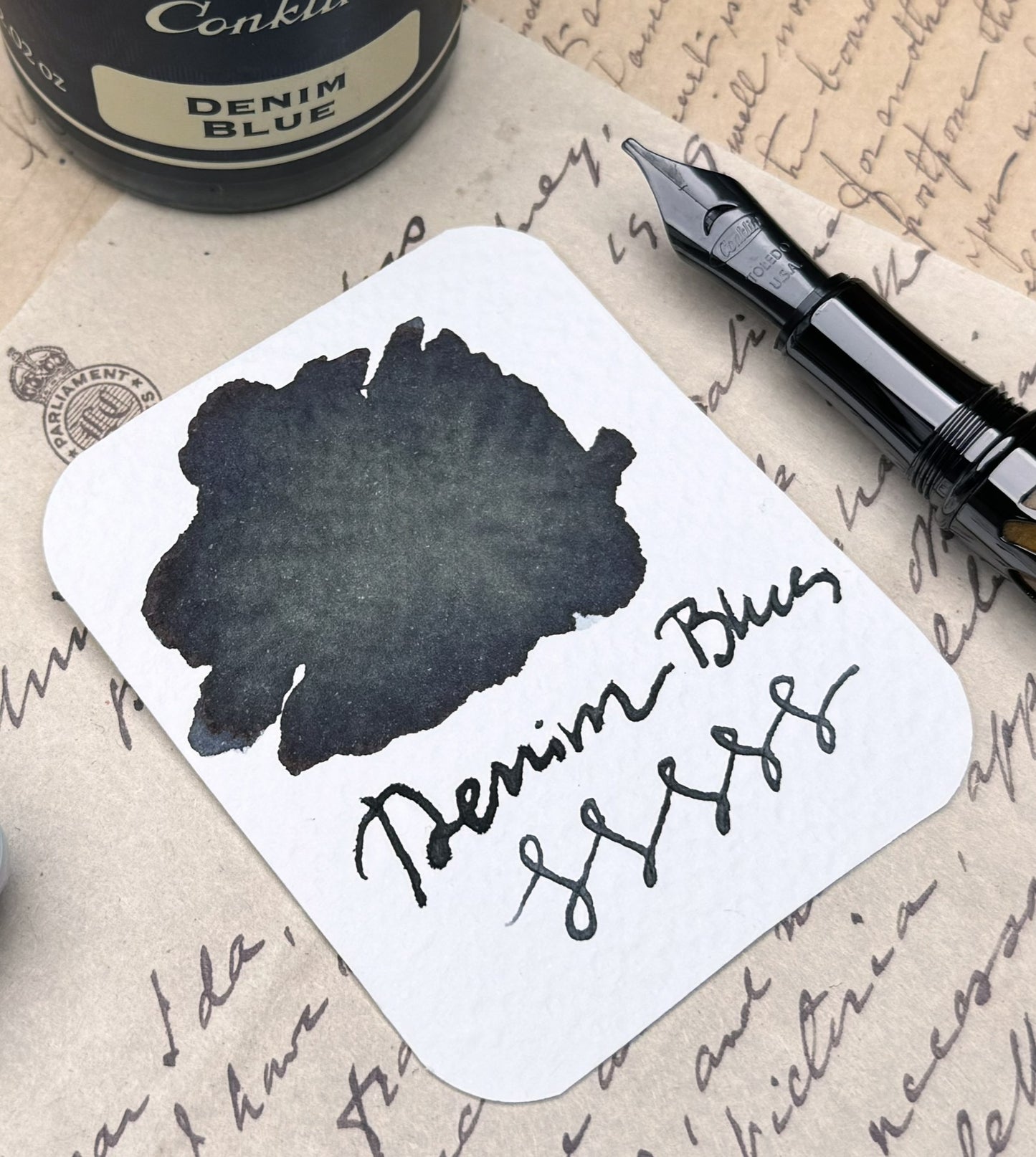 Denim Blue - Conklin Fountain Pen Ink