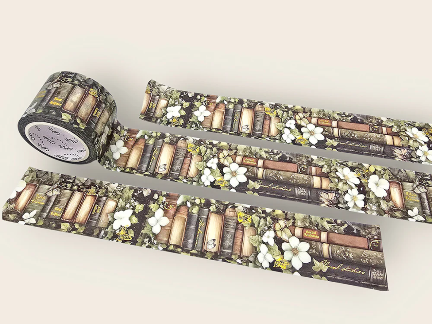 Summer Academia Foil Washi Tape