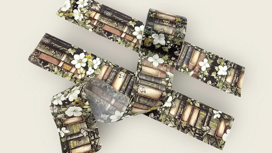 Summer Academia Foil Washi Tape