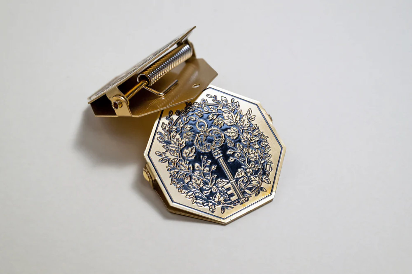 Lock and Key Metal Journal Clips