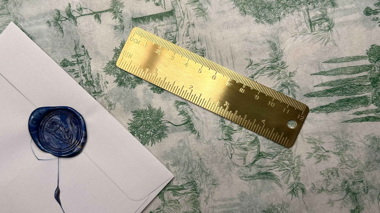 The Archivist’s Brass Ruler
