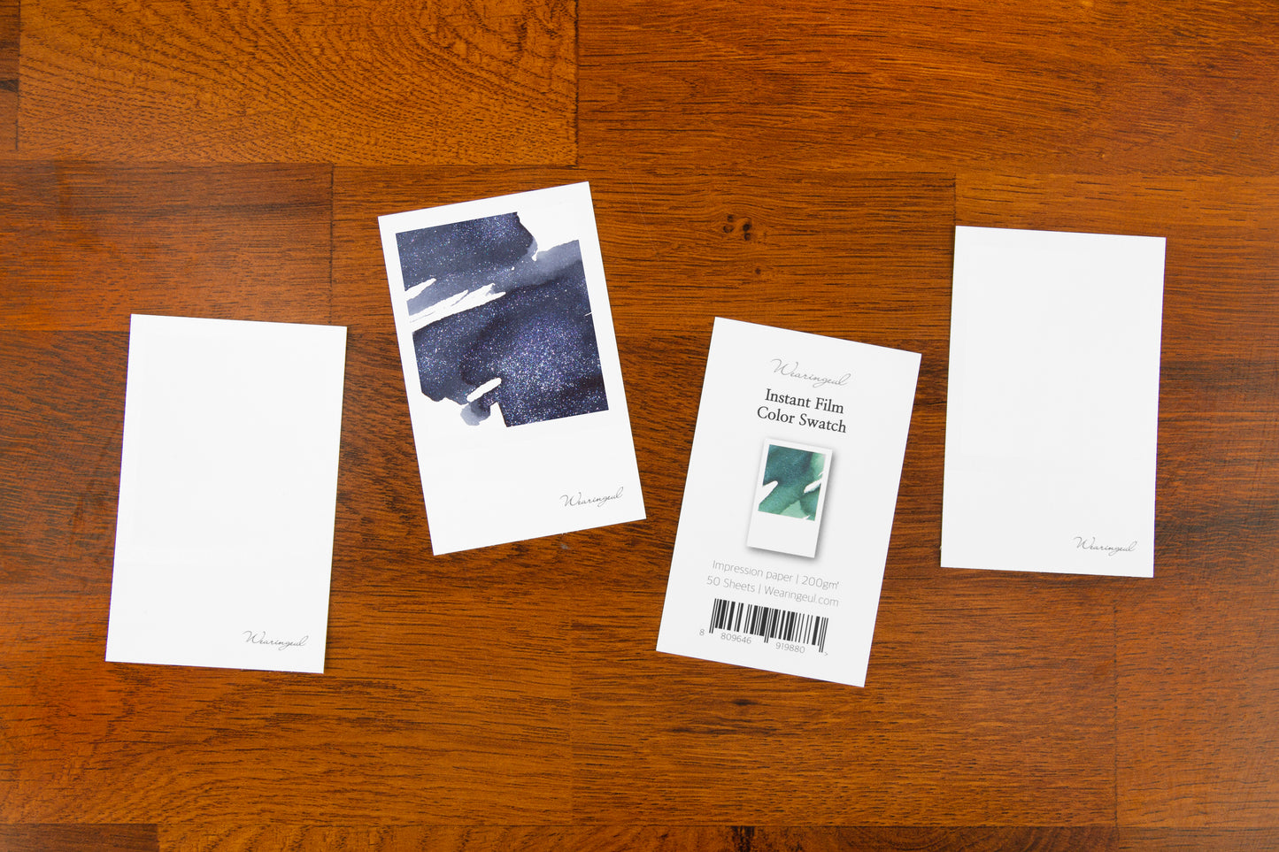 Instant Film - Ink Swatches