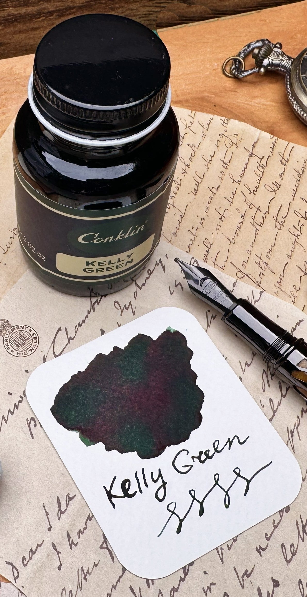 Kelly Green - Conklin Fountain Pen Ink