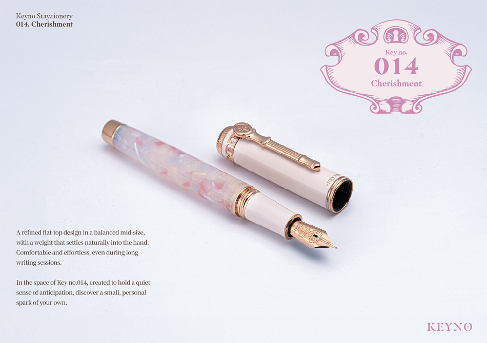 Keyno Stay.tionery 014. Cherishment Fountain Pen