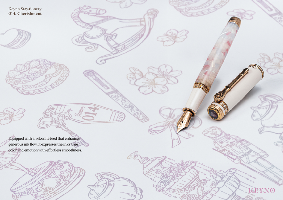 Keyno Stay.tionery 014. Cherishment Fountain Pen
