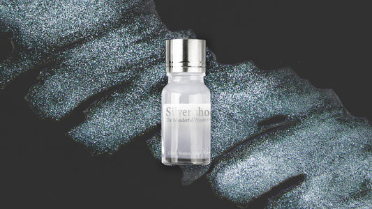 Silver Shoes Glitter Potion - Wearingeul Fountain Pen Ink