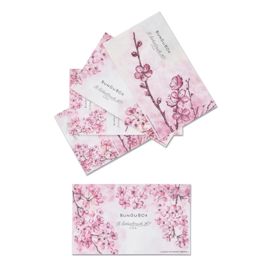 Esterbrook BUNGUBOX Kachofugestu Flower Blotter Paper