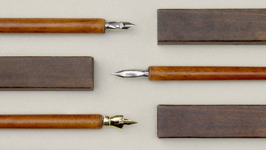Wood Dip Pen Holder - Wearingeul