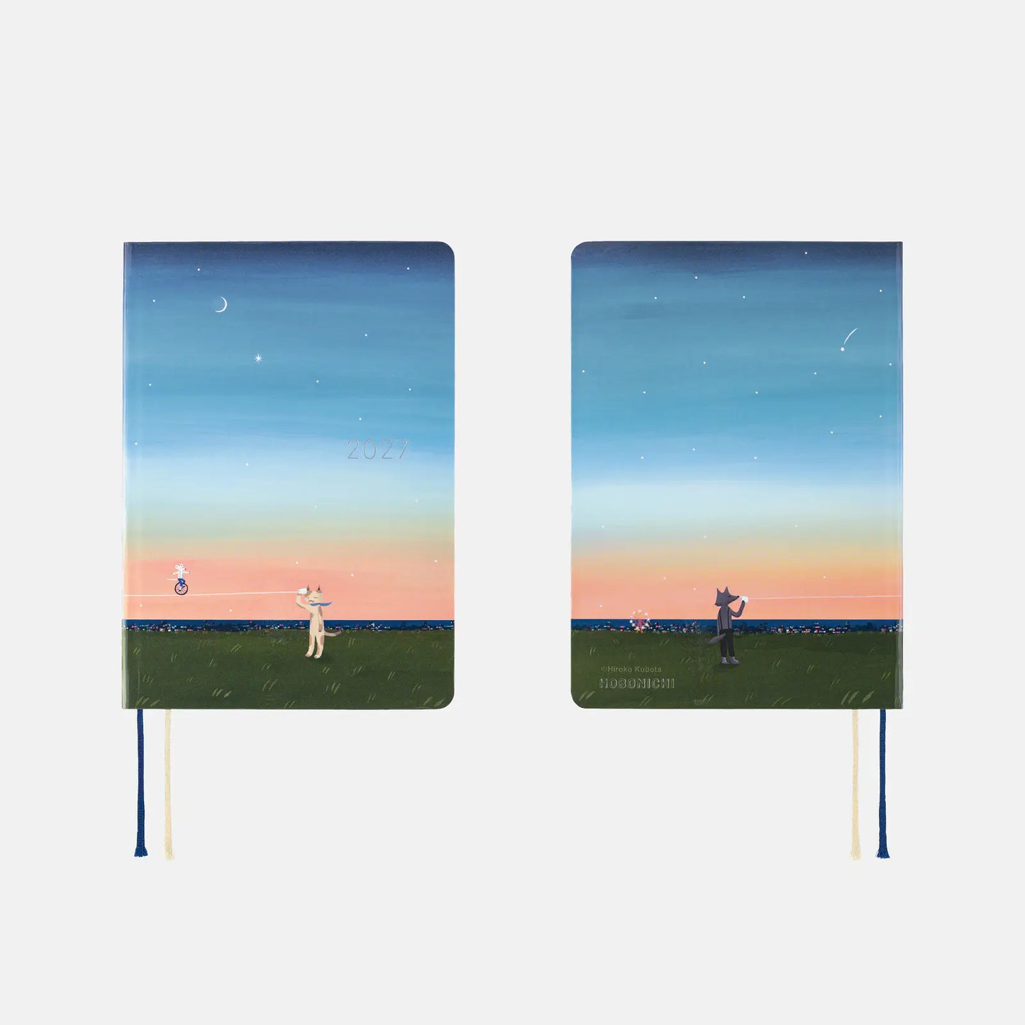 Hobonichi Techo A6 HON 2027 -  Hiroko Kubota: String Telephone Until the Moon is Full
