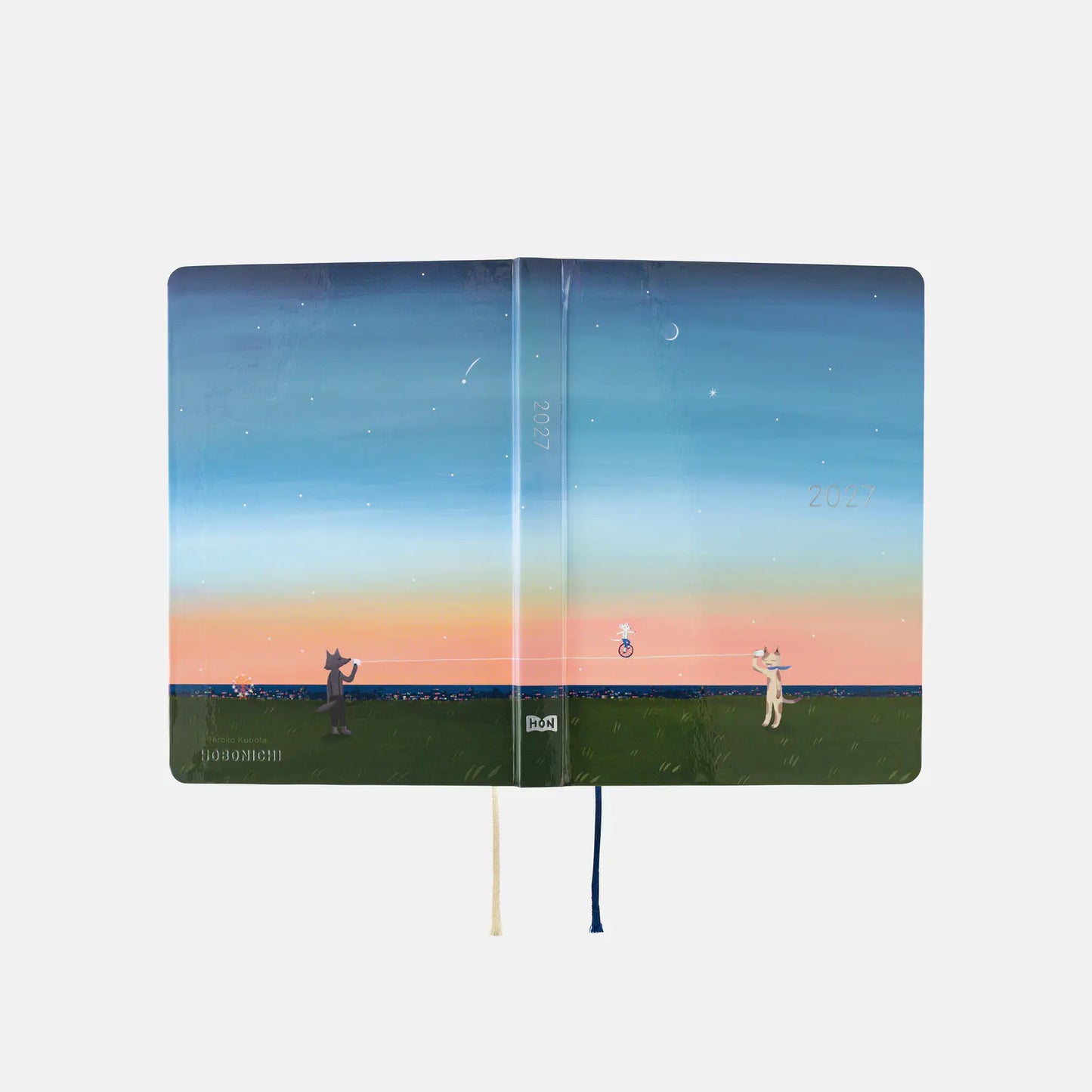 Hobonichi Techo A6 HON 2027 -  Hiroko Kubota: String Telephone Until the Moon is Full