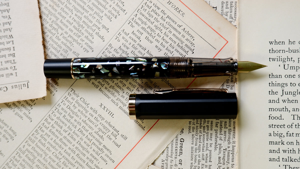 Jinhao 58 Scrimshaw Fountain Pen
