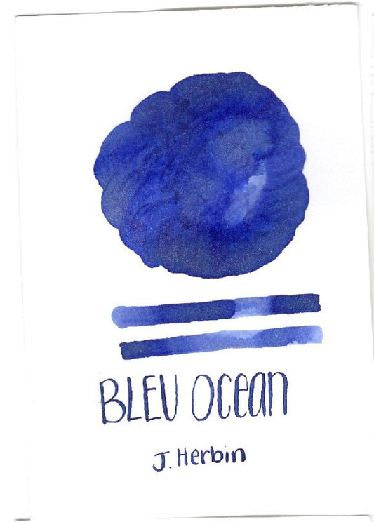 Bleu Océan - Jacques Herbin 1670 Anniversary Ink