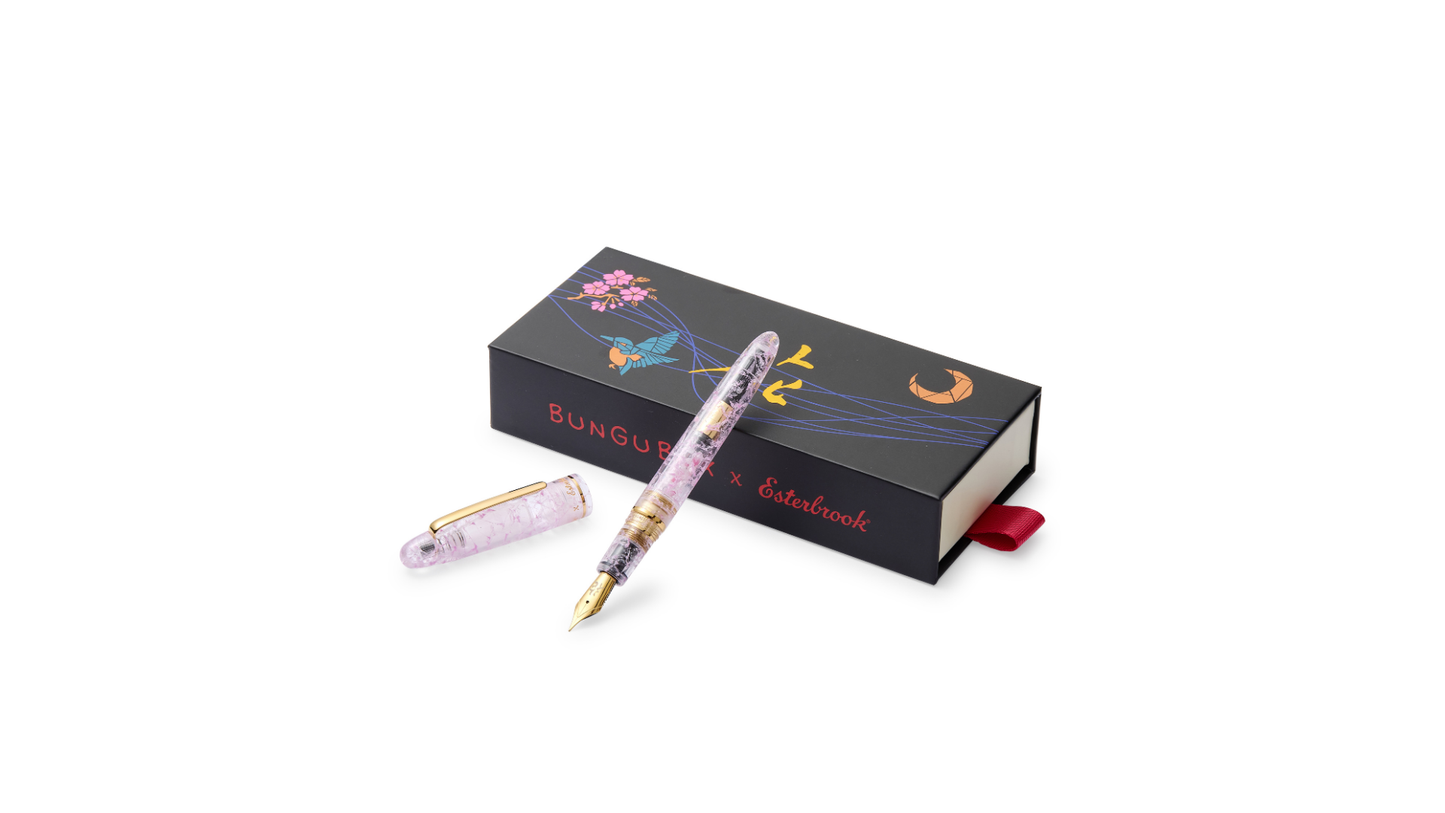 BUNGUBOX x Esterbrook Kachofugetsu Flower Fountain Pen