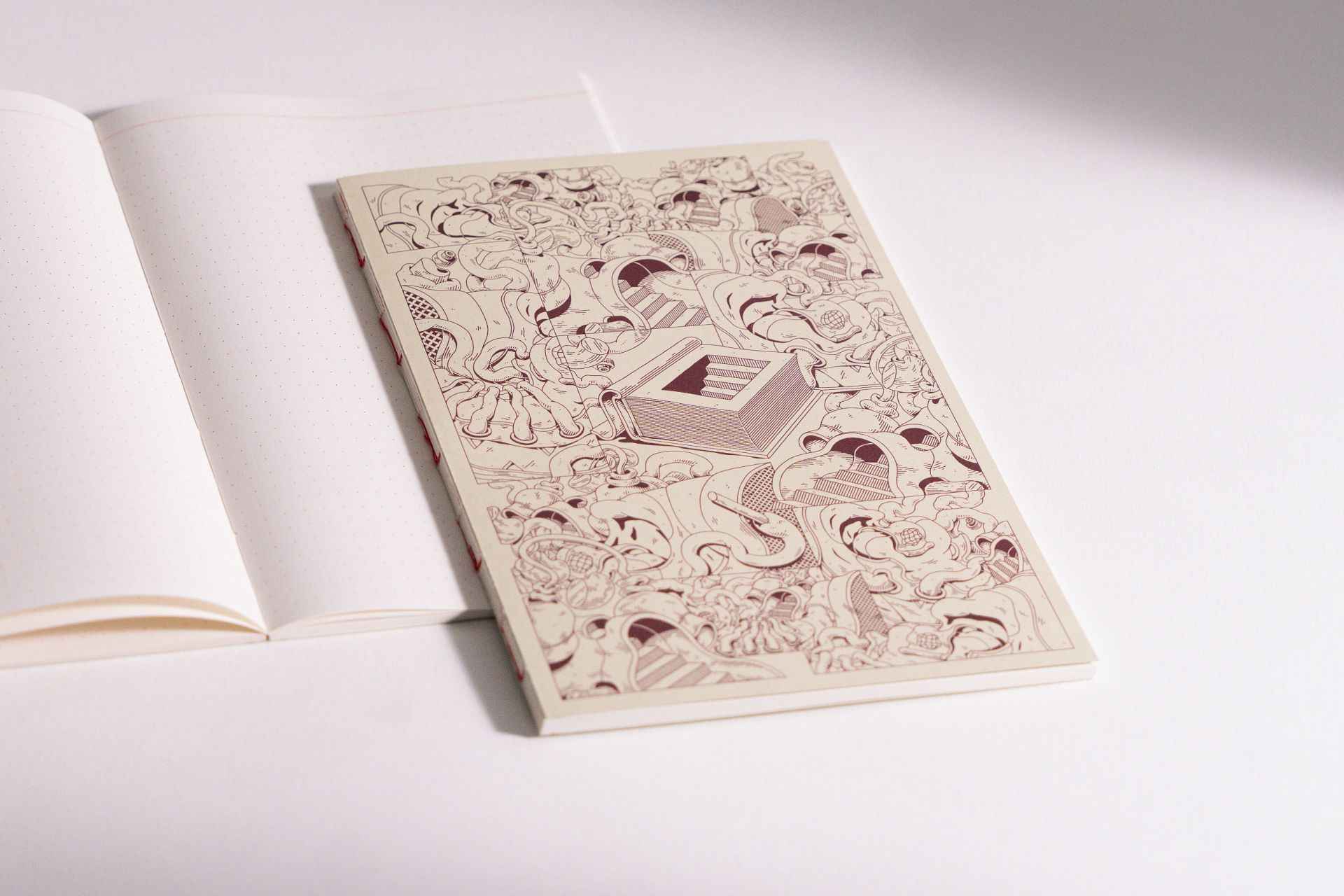 Roterfaden Notebook – CONE THE WEIRD (Limited Edition, Medium)