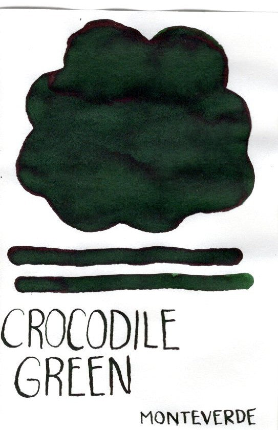 Crocodile Green - Monteverde Fountain Pen Ink