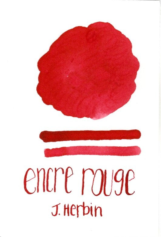 Encre Rouge – Parfum Rose (Scented Ink) - Jacques Herbin