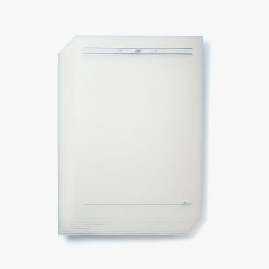 Shinkyokushi Paper - Kakimori Plain Letter Paper (10pcs)