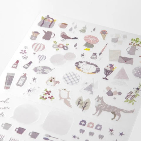 Midori Color Stickers – Lavender