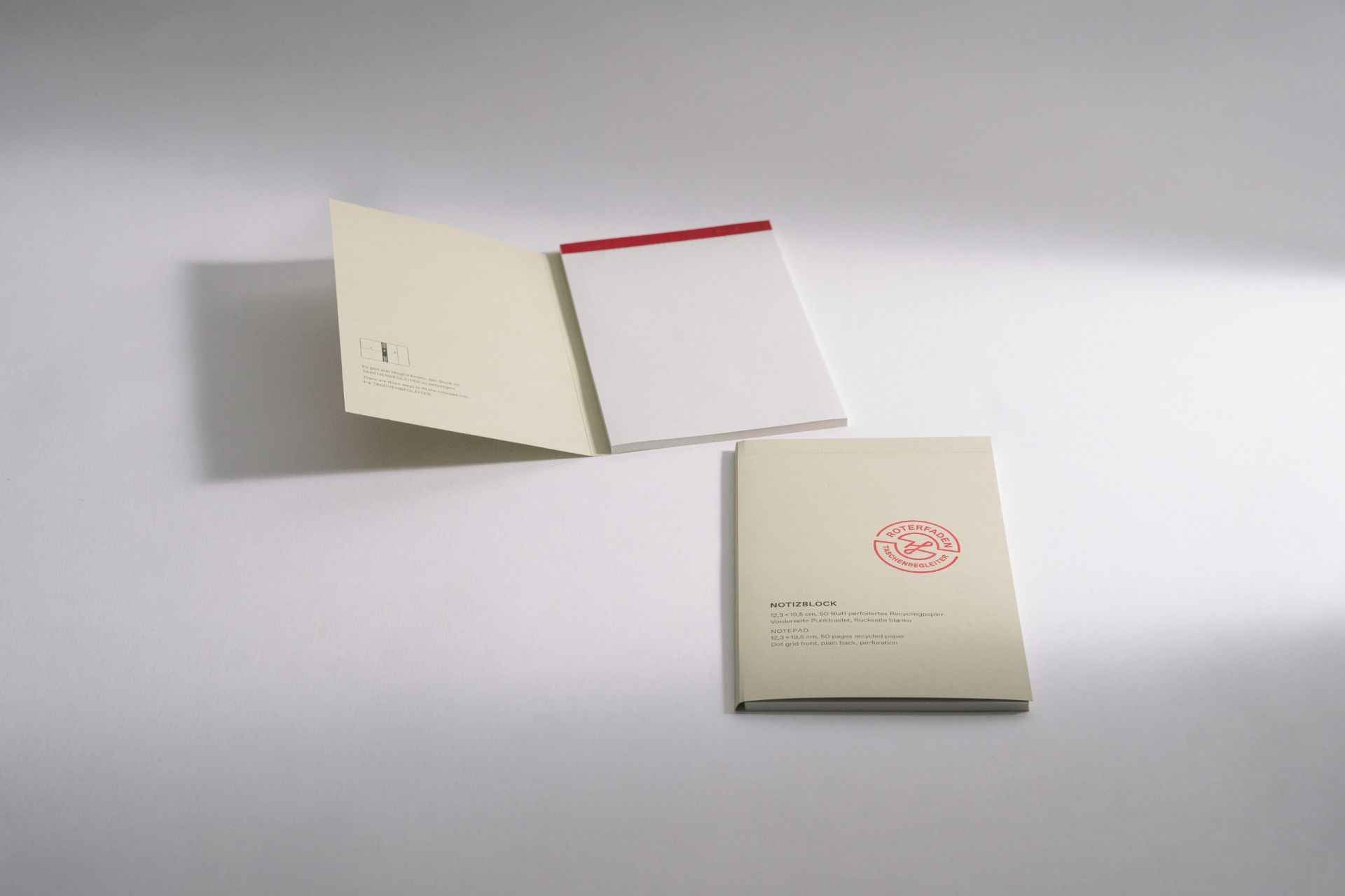 Roterfaden Notepad Insert