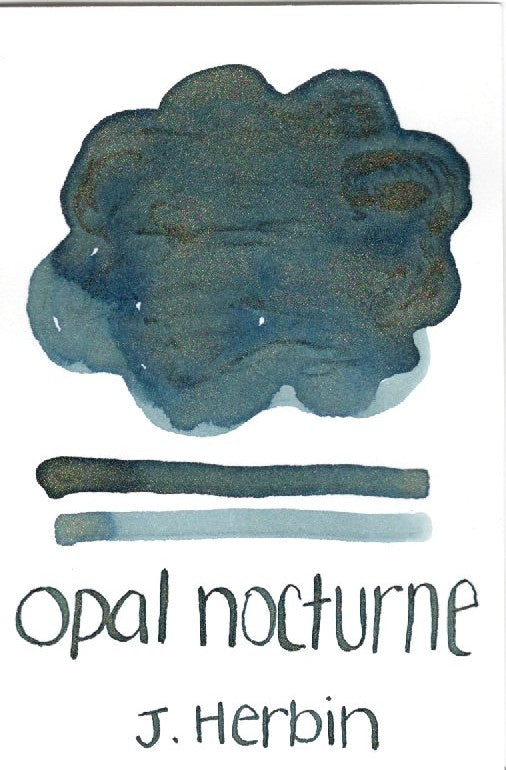 Opal Nocturne - Jacques Herbin 1670 Anniversary Fountain Pen Ink