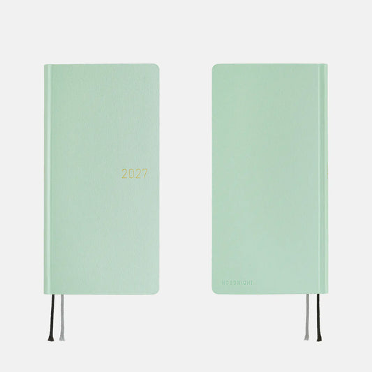 Hobonichi Techo Weeks 2027 -  Paper Series: Frosty Jade