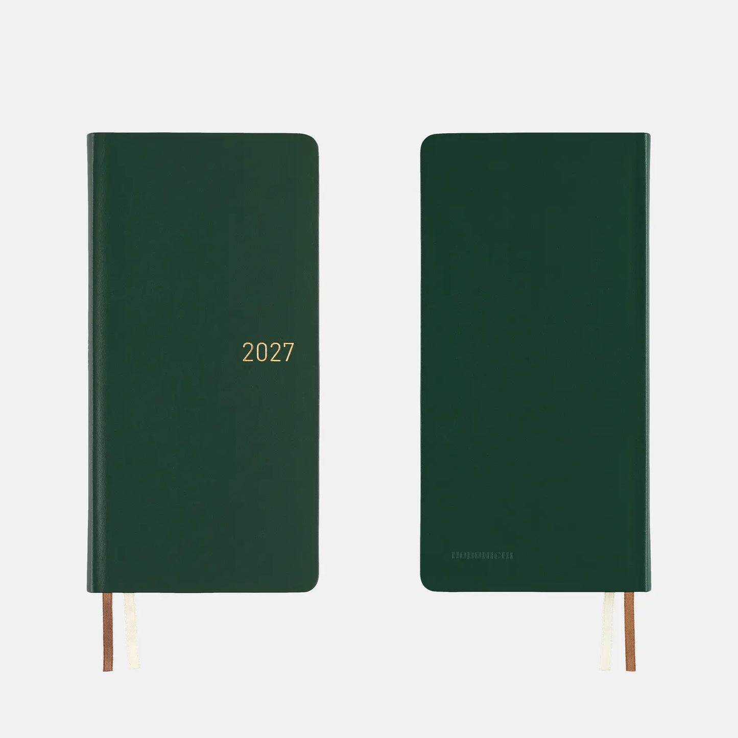Hobonichi Techo Weeks 2027 -  Leather: Forest Green