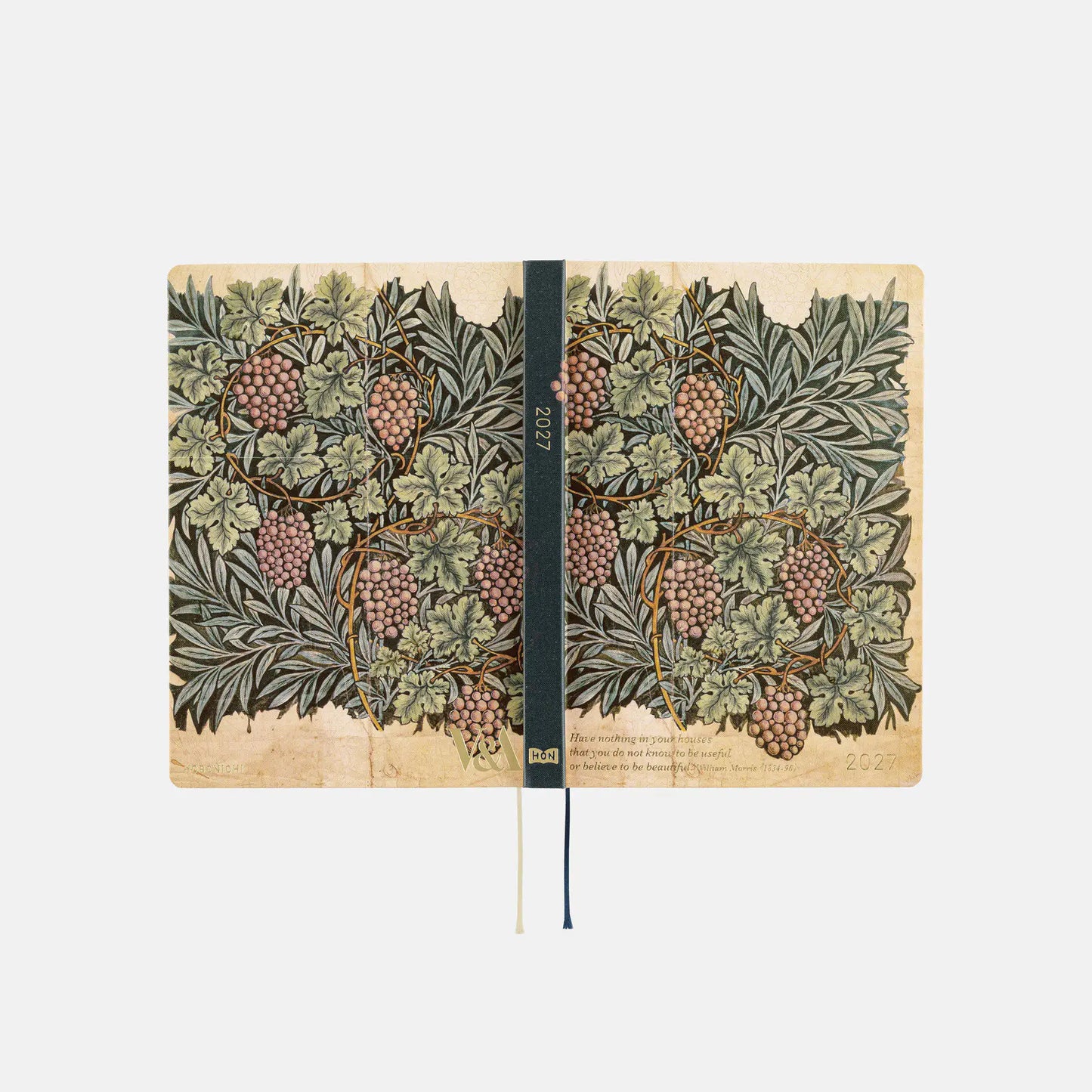 Hobonichi Techo A5 HON 2027 -  V&A Series: Vine