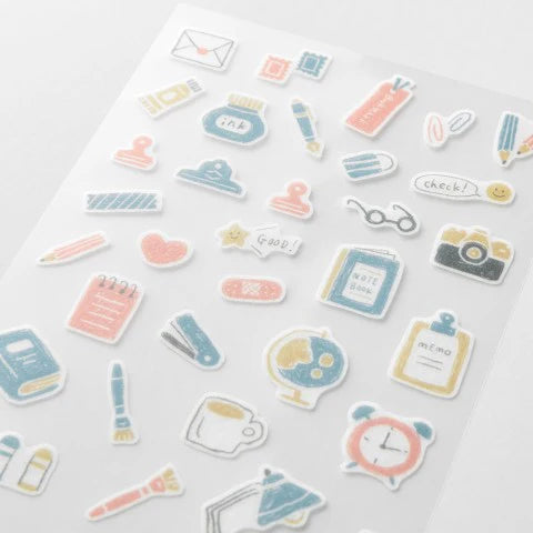 Midori Two Sheets Stickers – Stationery