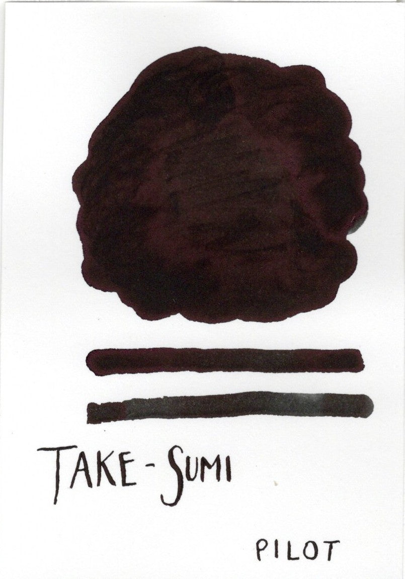 Take-Sumi - Pilot Iroshizuku Fountain Pen Ink