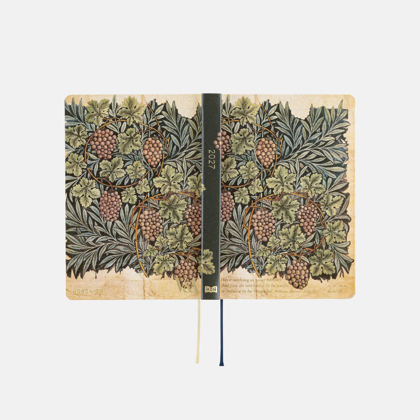 Hobonichi Techo A6 HON 2027 -  V&A Series: Vine