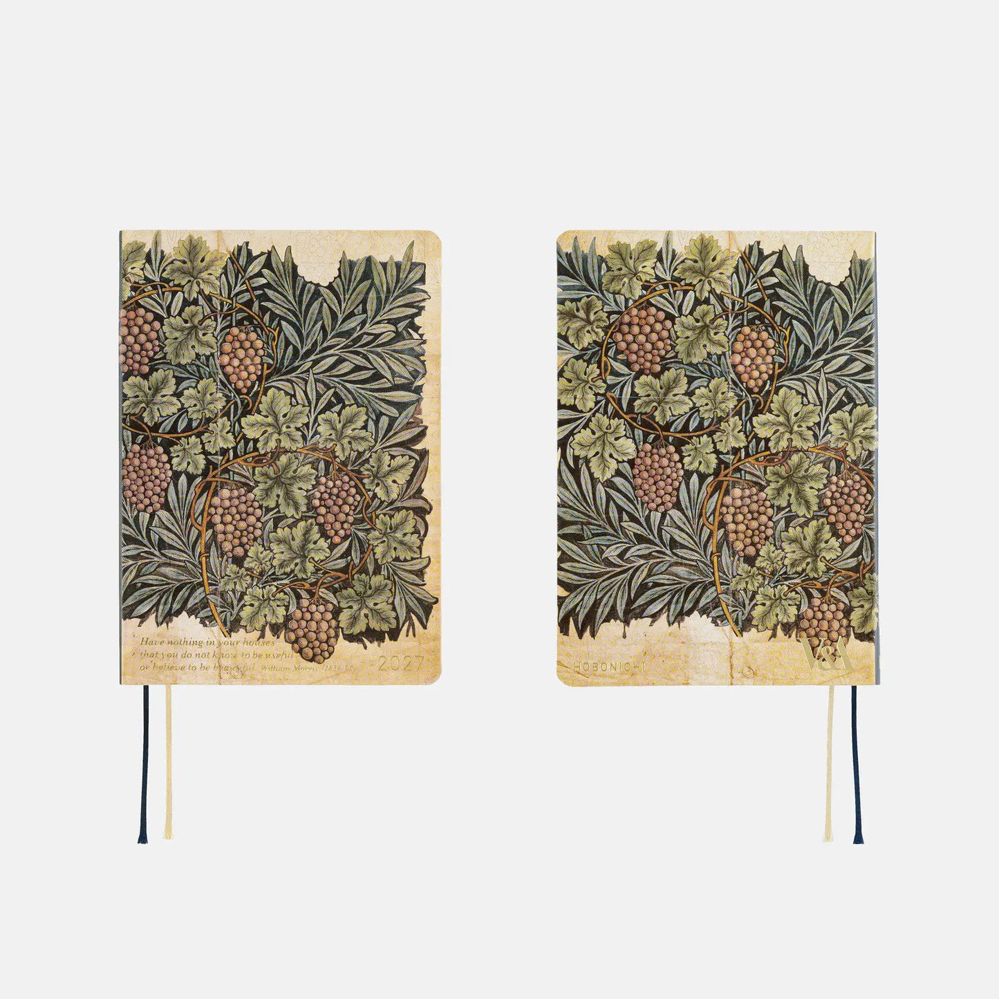 Hobonichi Techo A6 HON 2027 -  V&A Series: Vine